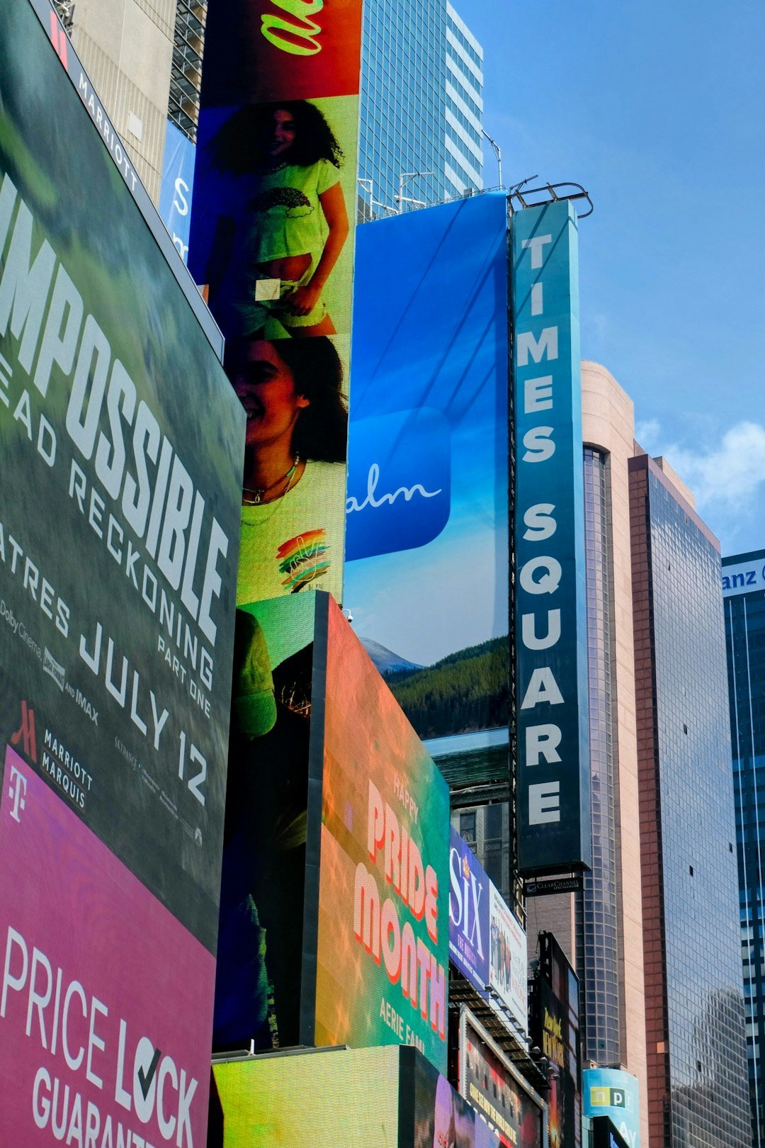 A city filled with lots of tall buildings